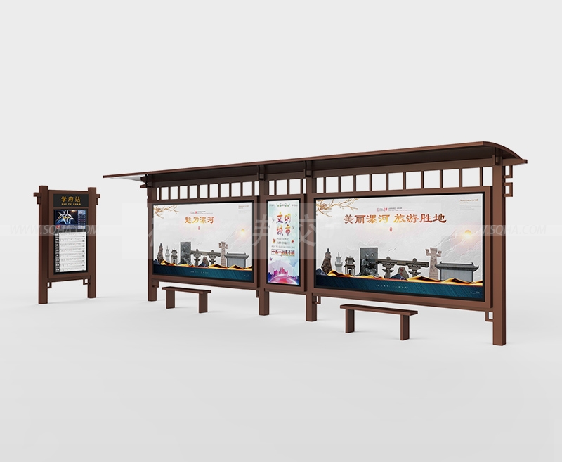 宿遷候車亭風(fēng)格款式多 宿遷候車亭風(fēng)格款式多