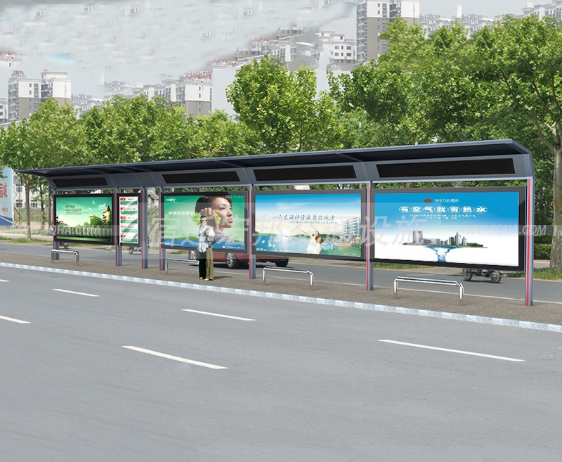 公交車候車亭廠家鋁型材候車亭 公交車候車亭廠家鋁型材候車亭
