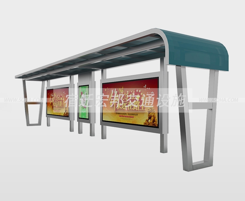 公交站候車(chē)亭配置