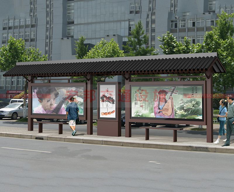 仿古候車亭廠家為您簡析仿古候車亭制作要點(diǎn)配圖二