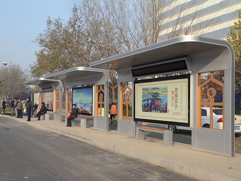 候車亭生產(chǎn)安裝案例
